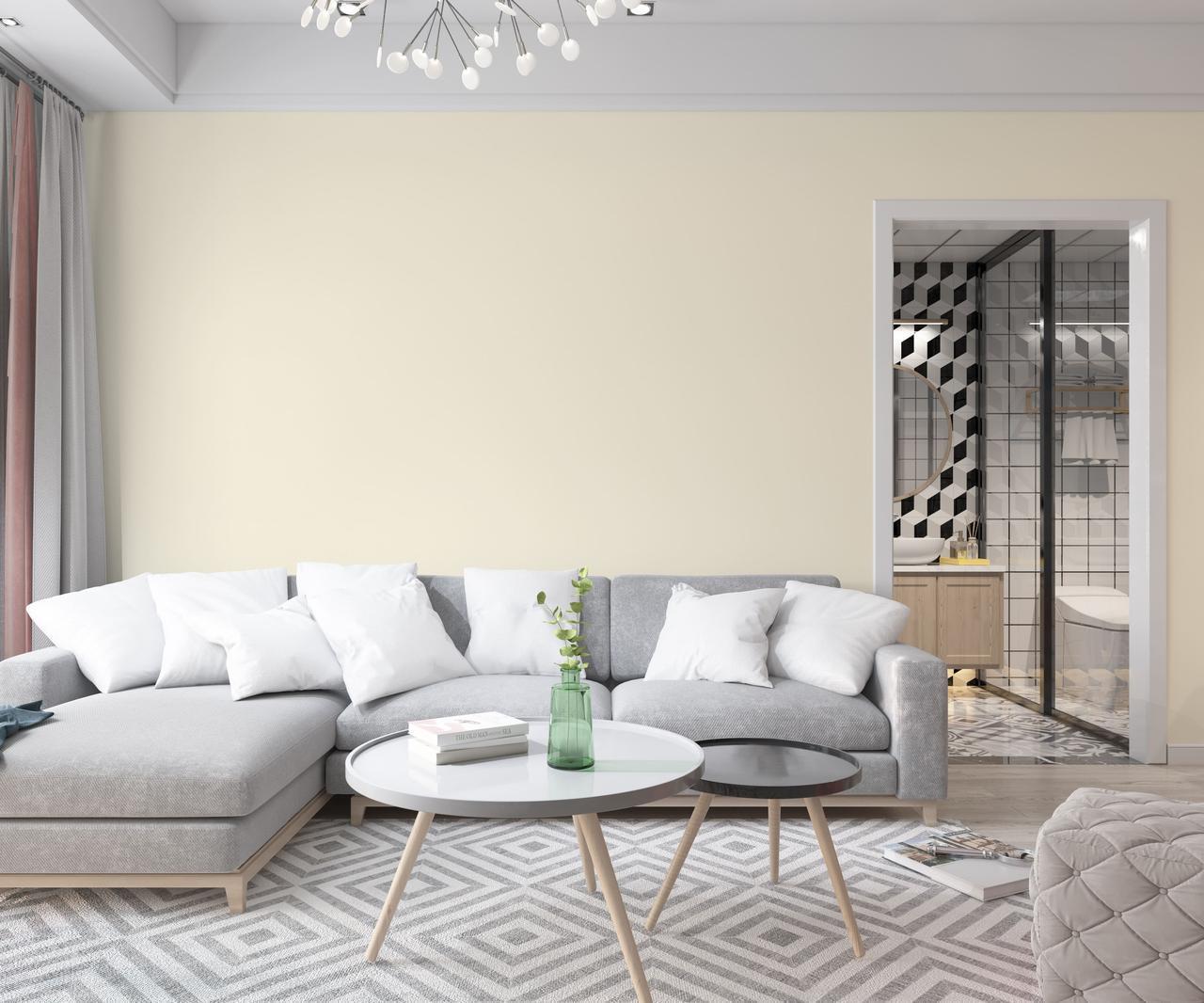 Краска интерьерная латексная Skyline 3 л 0505-Y30R Кремовый (2487184614) - фото 3