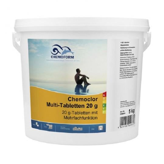 Хімія для басейнів Chemoform Multitab 5 кг (38915) - фото 1 Хімія для басейнів Chemoform Multitab 5 кг (38915) - фото 1