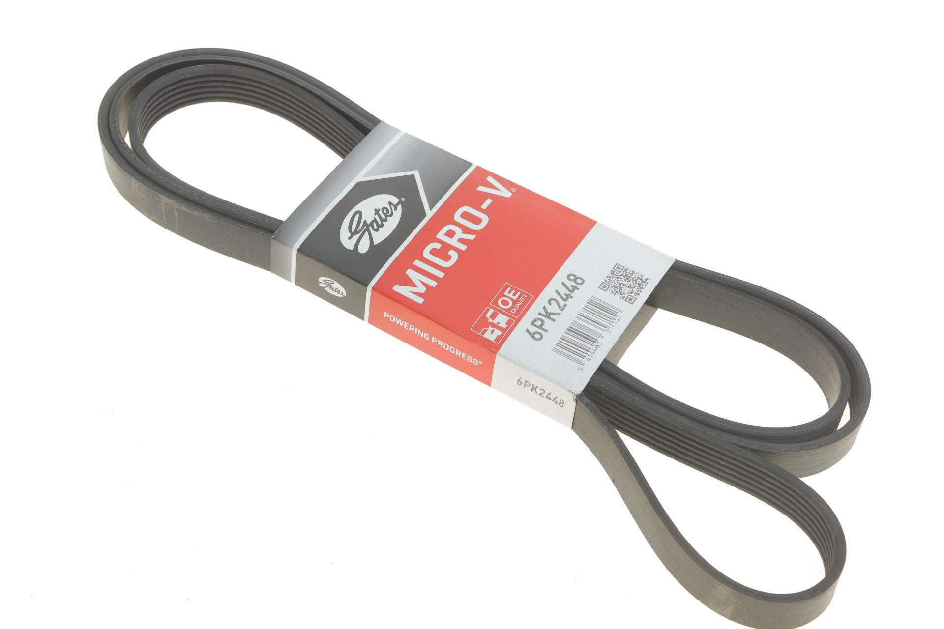 Ремень генератора GATES для MB E-class W124/W211 02-08 104/M113/Land Rover Range Rover 5.0SCV8 13- (6PK2448)