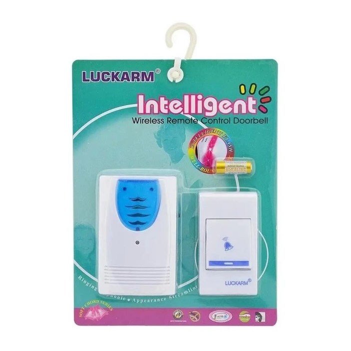 ᐉ Дзвінок дверний Luckarm Intelligent 8203 на батарейках Blue (tf4331 ...