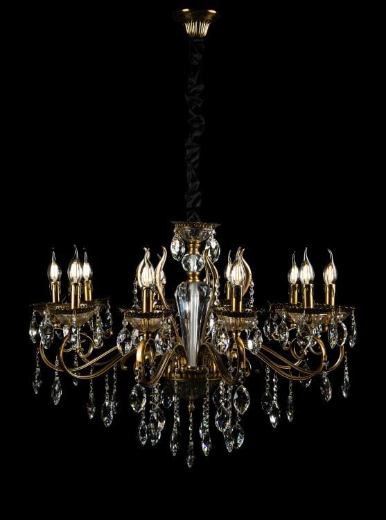 Люстра свеча Ray L7035/10 GAB (IR007009)