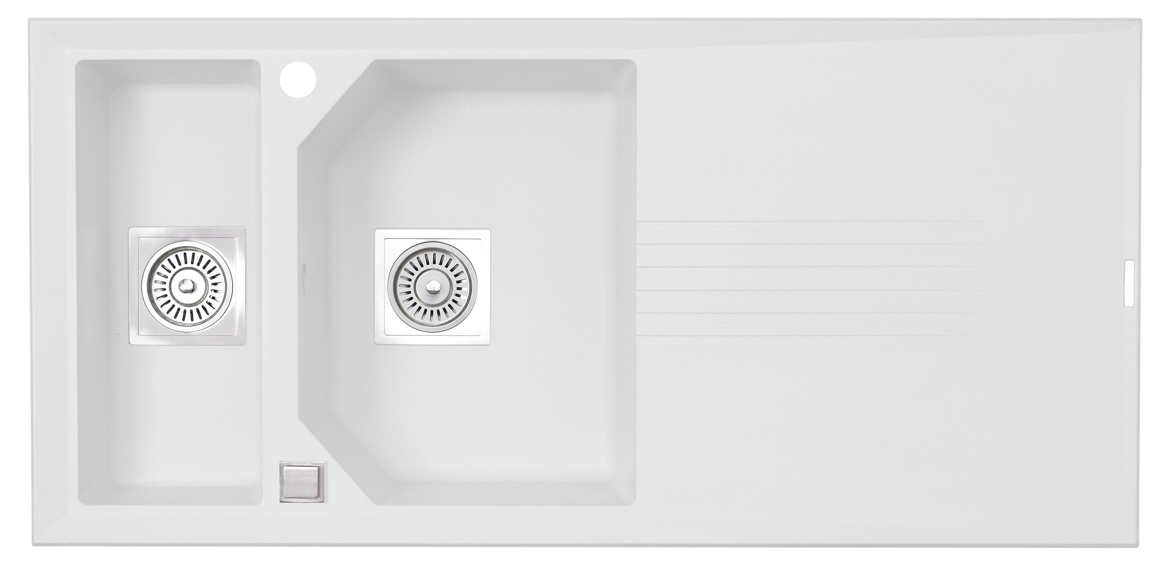 Кухонная мойка LONGRAN HELIX 1.5B Opal/White (2652)
