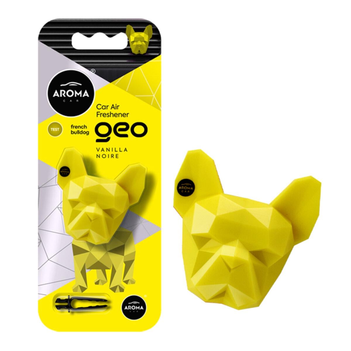 Ароматизатор Aroma Car Geo Dog - Yellow Vanilla Noire