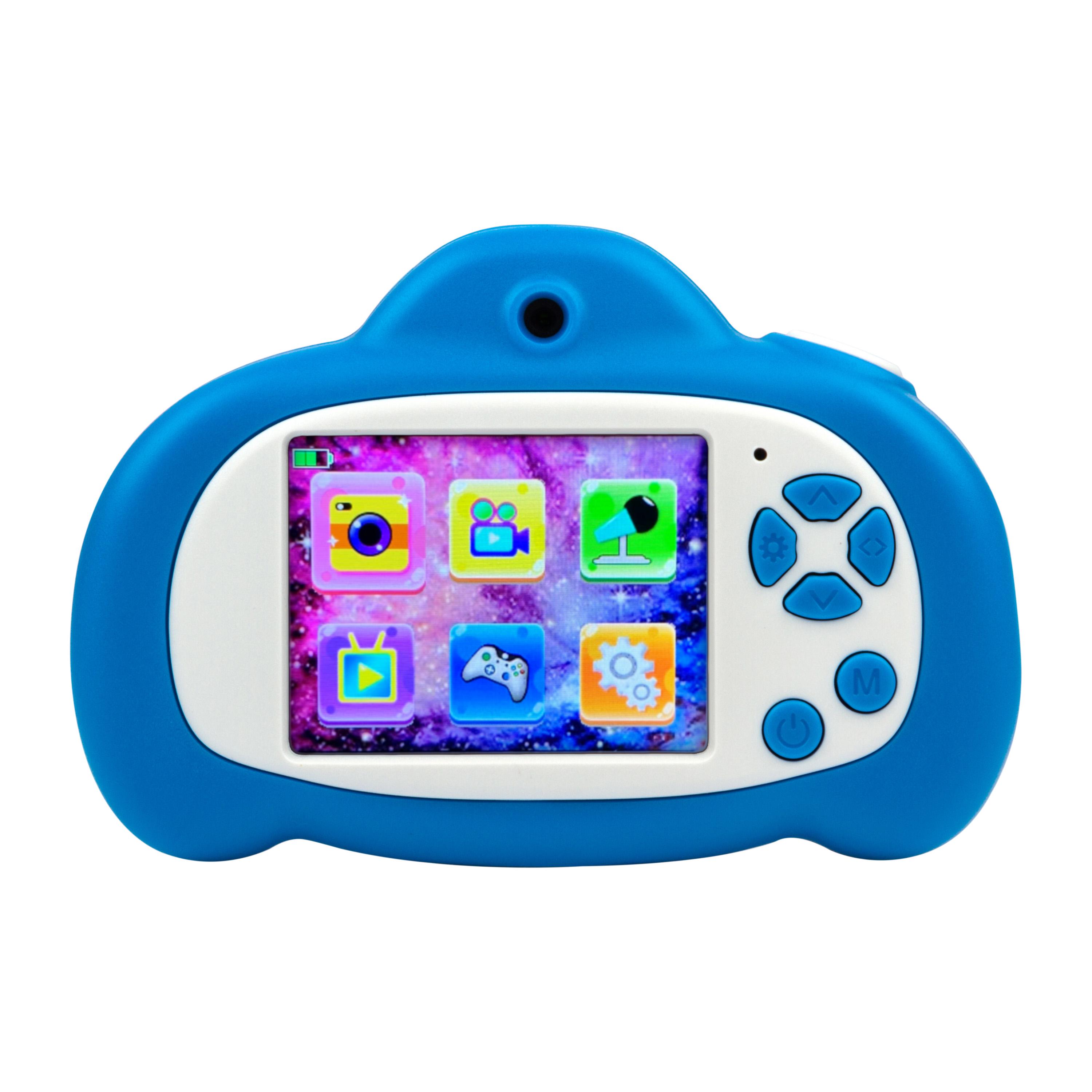 Цифровой детский фотоаппарат ATRIX TIKTOKER 10 LED DUAL CAM 20MP 1080p Blue