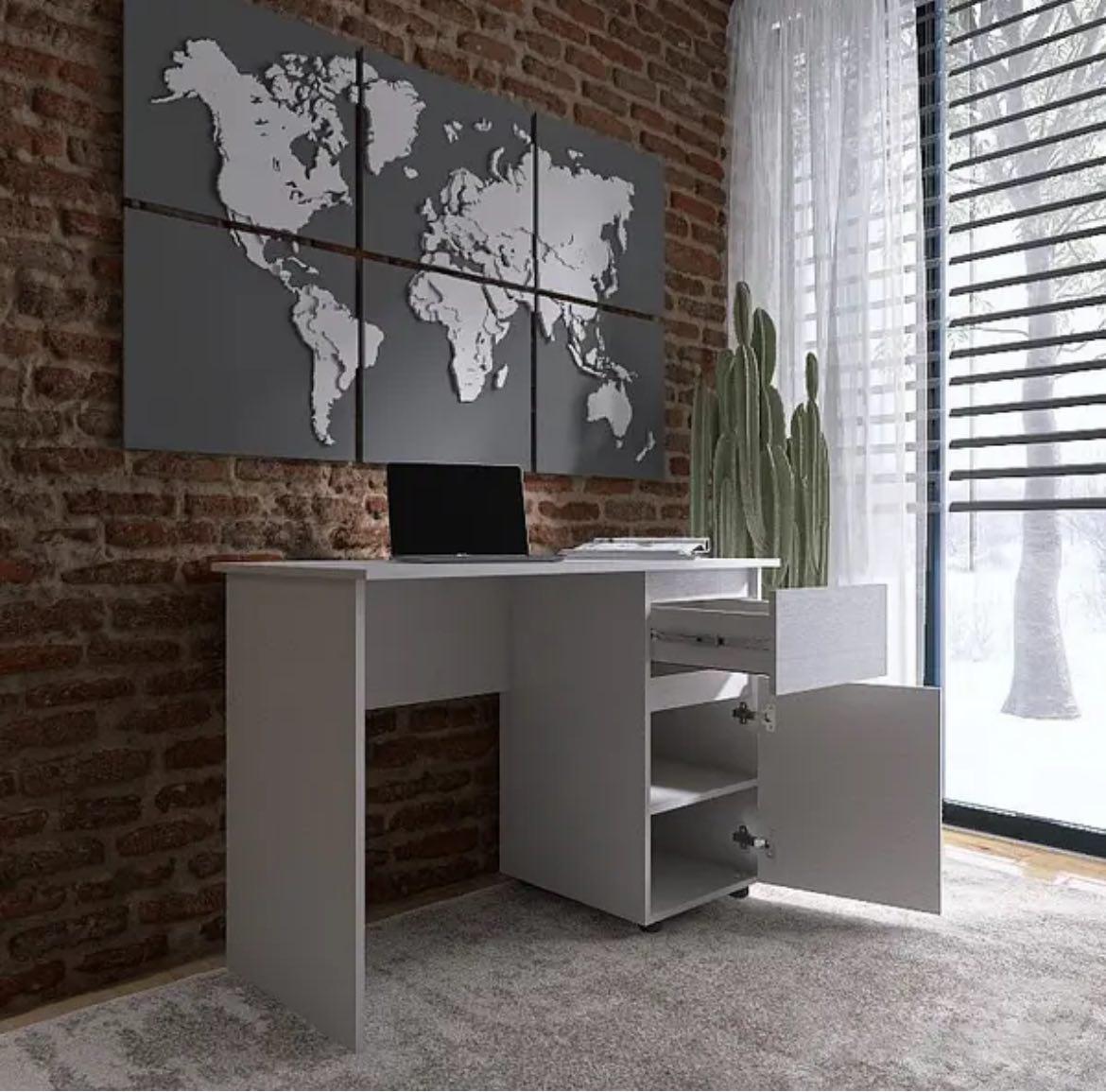 Стол письменный СЛ-1 Лайт Еверест 1100х550х770 мм Белый - фото 2