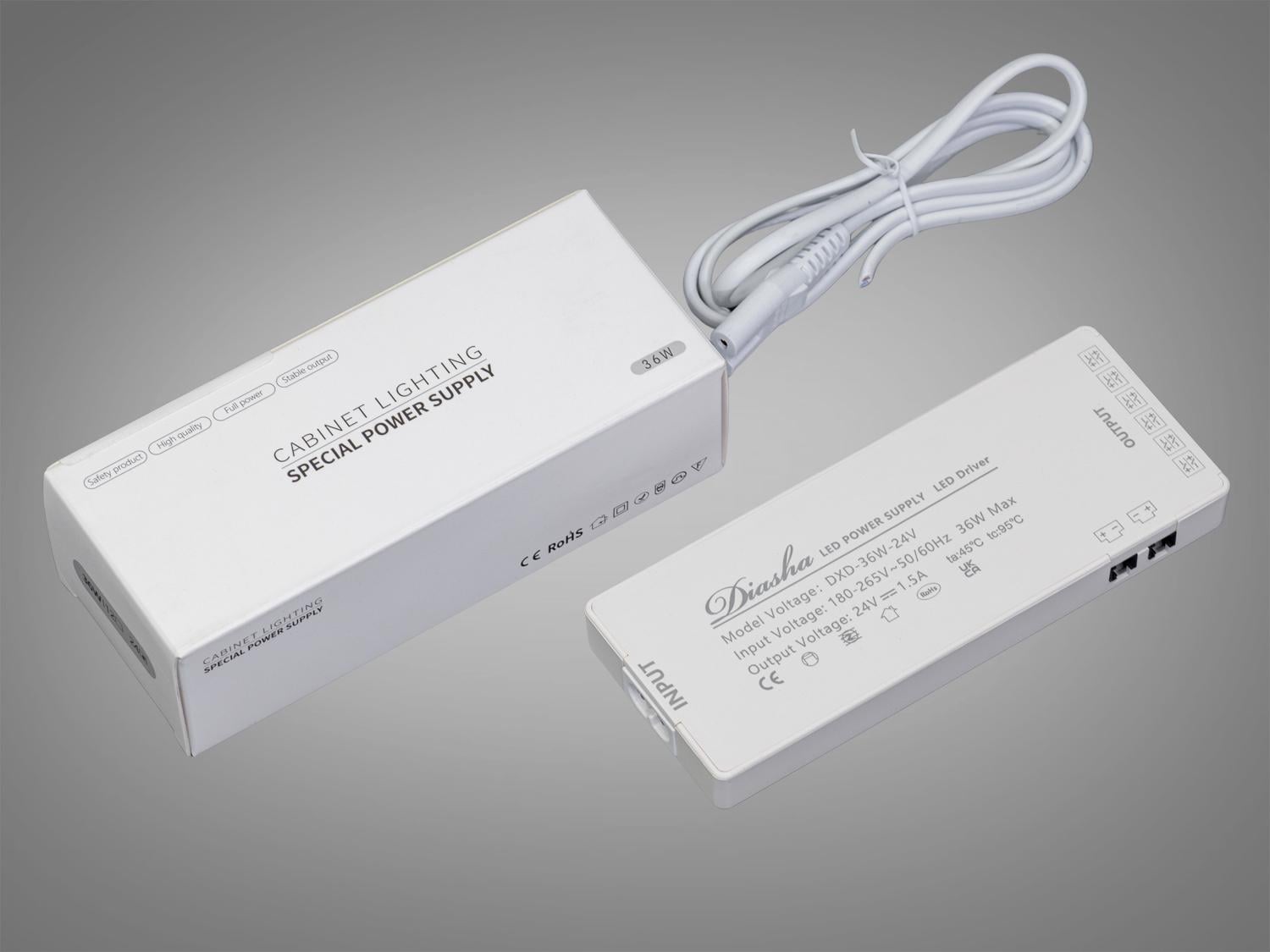 Управляемый блок питания тонкий для LED-ленты 24 В 36 Вт 1,5А (PPF-SY-24V-36w)
