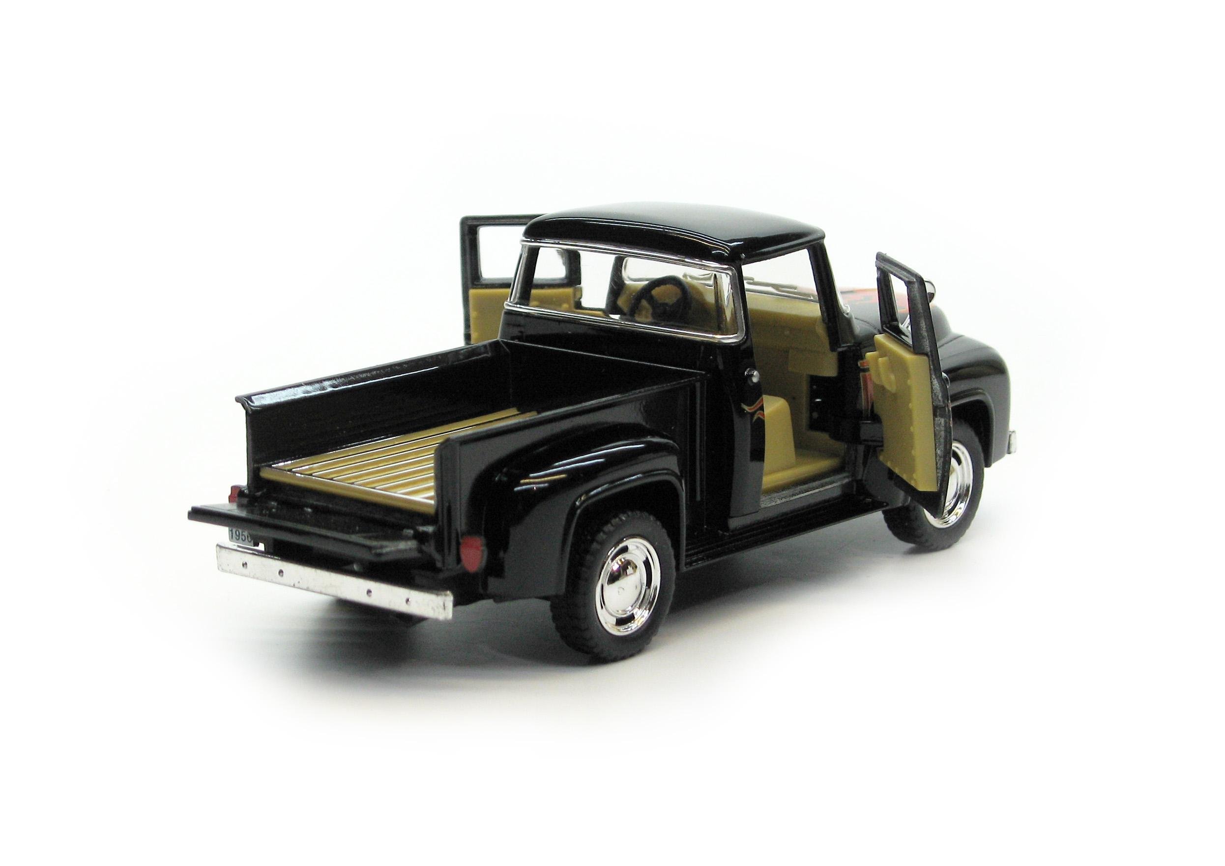 Машина металлическая KT5385F Ford F-100 Pickup with printing 1956 - фото 5 Машина металлическая KT5385F Ford F-100 Pickup with printing 1956 - фото 5