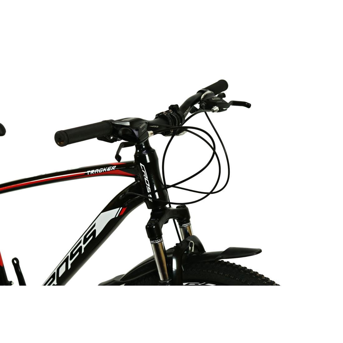 Велосипед Cross Tracker 26"/17" Черно-красный - фото 4