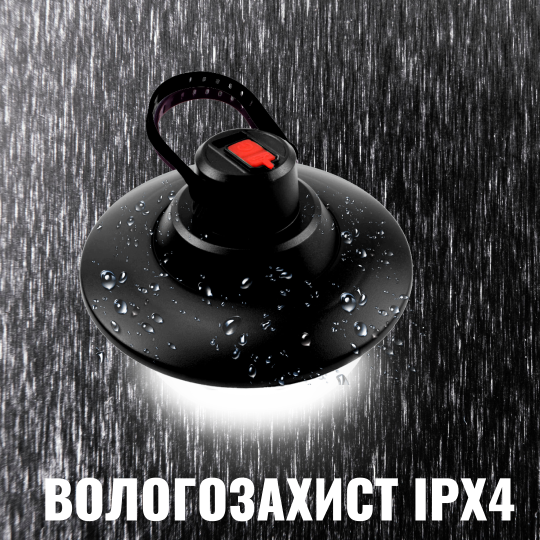 Светильник подвесной Andowl Q-D009 10W LED аккумуляторный Черный (b0733b09) - фото 4