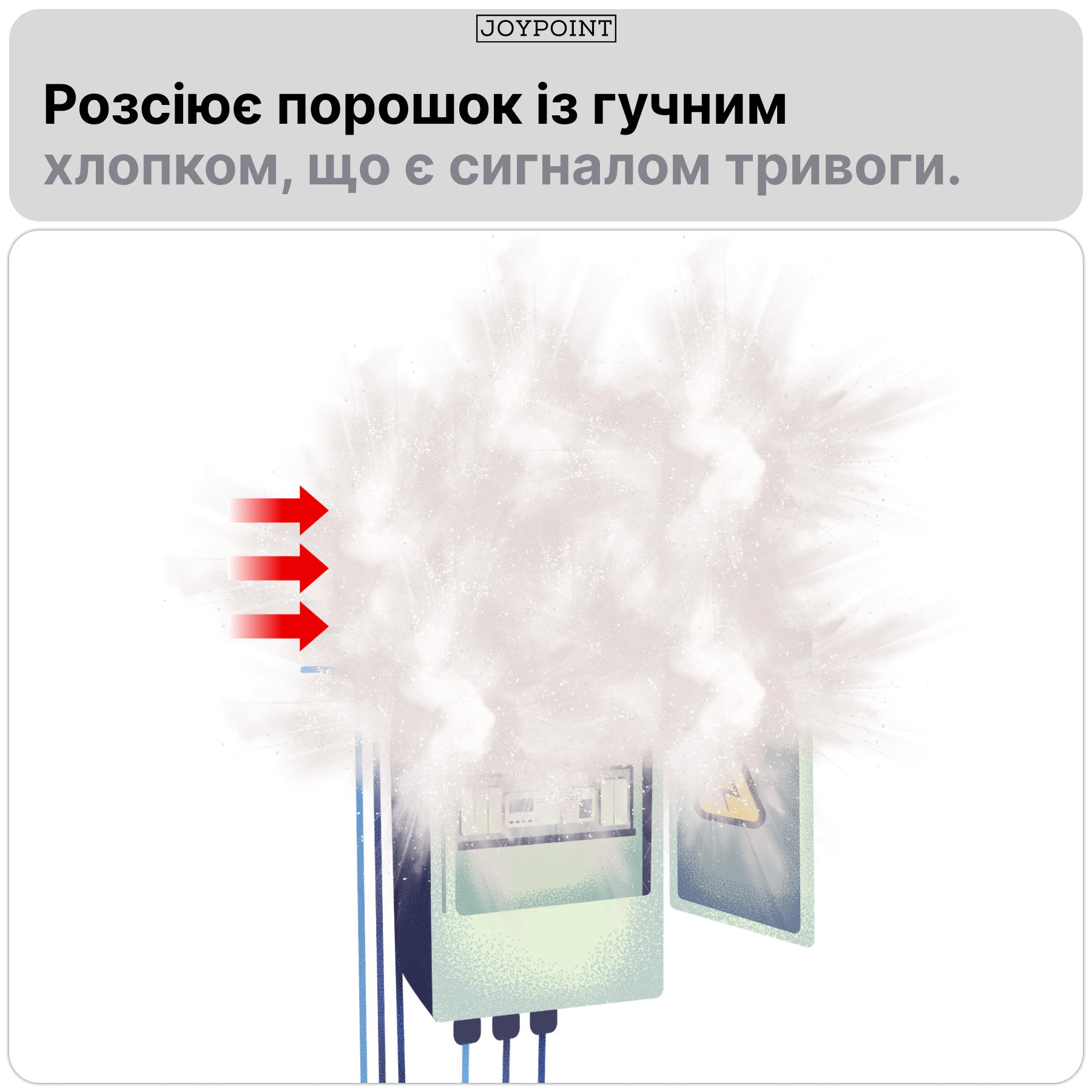 Огнетушитель шар автоматический порошковый для авто/дома AFO Fire Ball 0,5 кг - фото 3