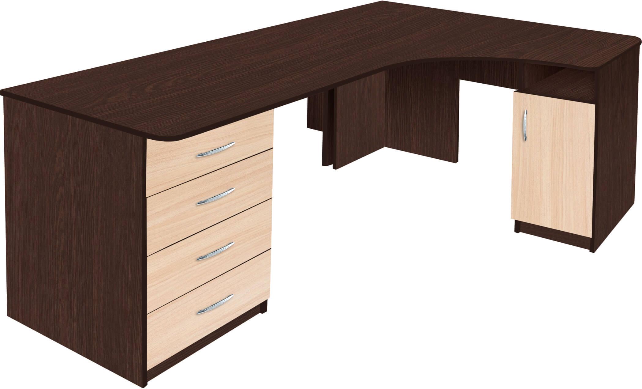 Стол компьютерный МАКСИ-МЕбель угловой Рэтт NEW Венге магия/Дуб молочный (5103276) Стол компьютерный МАКСИ-МЕбель угловой Рэтт NEW Венге магия/Дуб молочный (5103276)