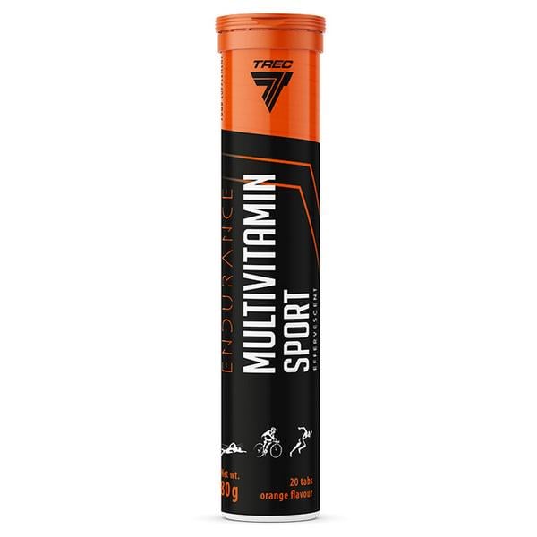 Витаминно-минеральный комплекс для спорта Trec Nutrition Multivitamin 20 effervescent tabs Orange