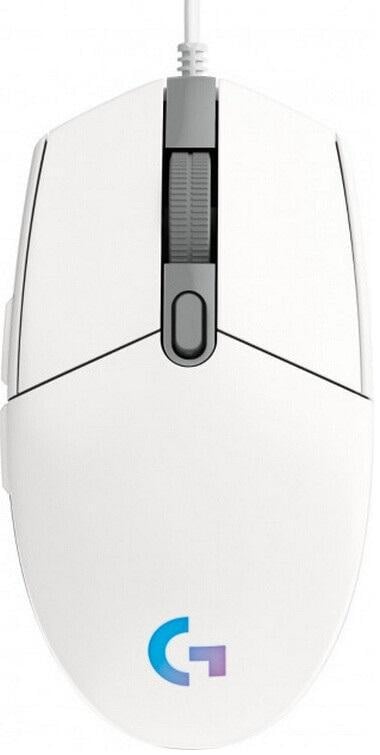 Мышь Logitech G102 Lightsync White 910-005824 - фото 3