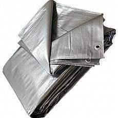 Тент усиленный 120 г/м2 2х3 м Silver (2387952349) Тент усиленный 120 г/м2 2х3 м Silver (2387952349)