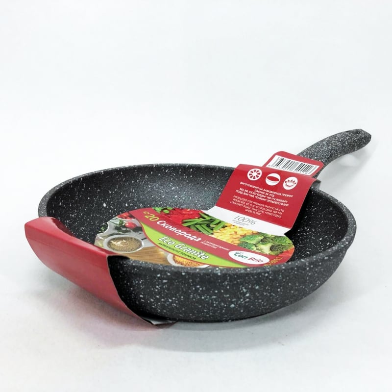 Сковорода Con Brio CB-2011 20 см антипригарне покриття (tf5147) - фото 12 Сковорода Con Brio CB-2011 20 см антипригарне покриття (tf5147) - фото 12