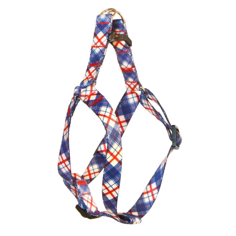 Шлейка Шотландка капрон 2 см (ф889)