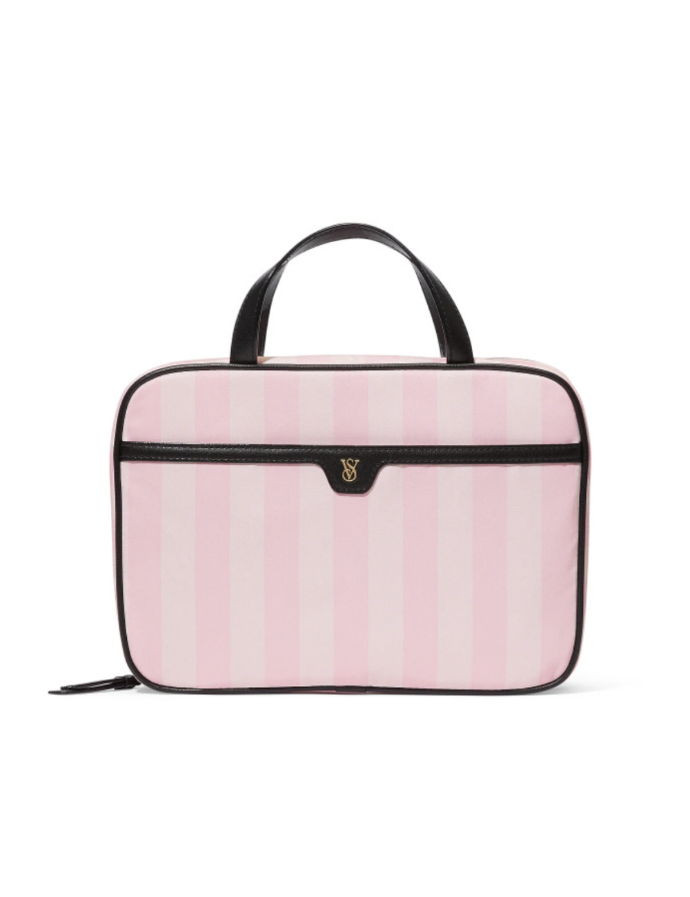 Косметичка кейс для подорожей Victoria's Secret Travel Toiletry Bag Рожевий у смужку (23051844) Косметичка кейс для подорожей Victoria's Secret Travel Toiletry Bag Рожевий у смужку (23051844)