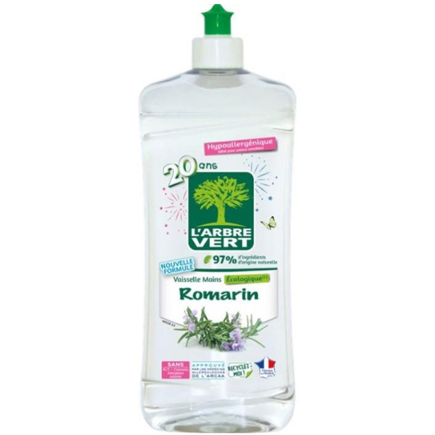 Рідина для миття посуду L'Arbre Vert Розмарин 750 мл (30302599)