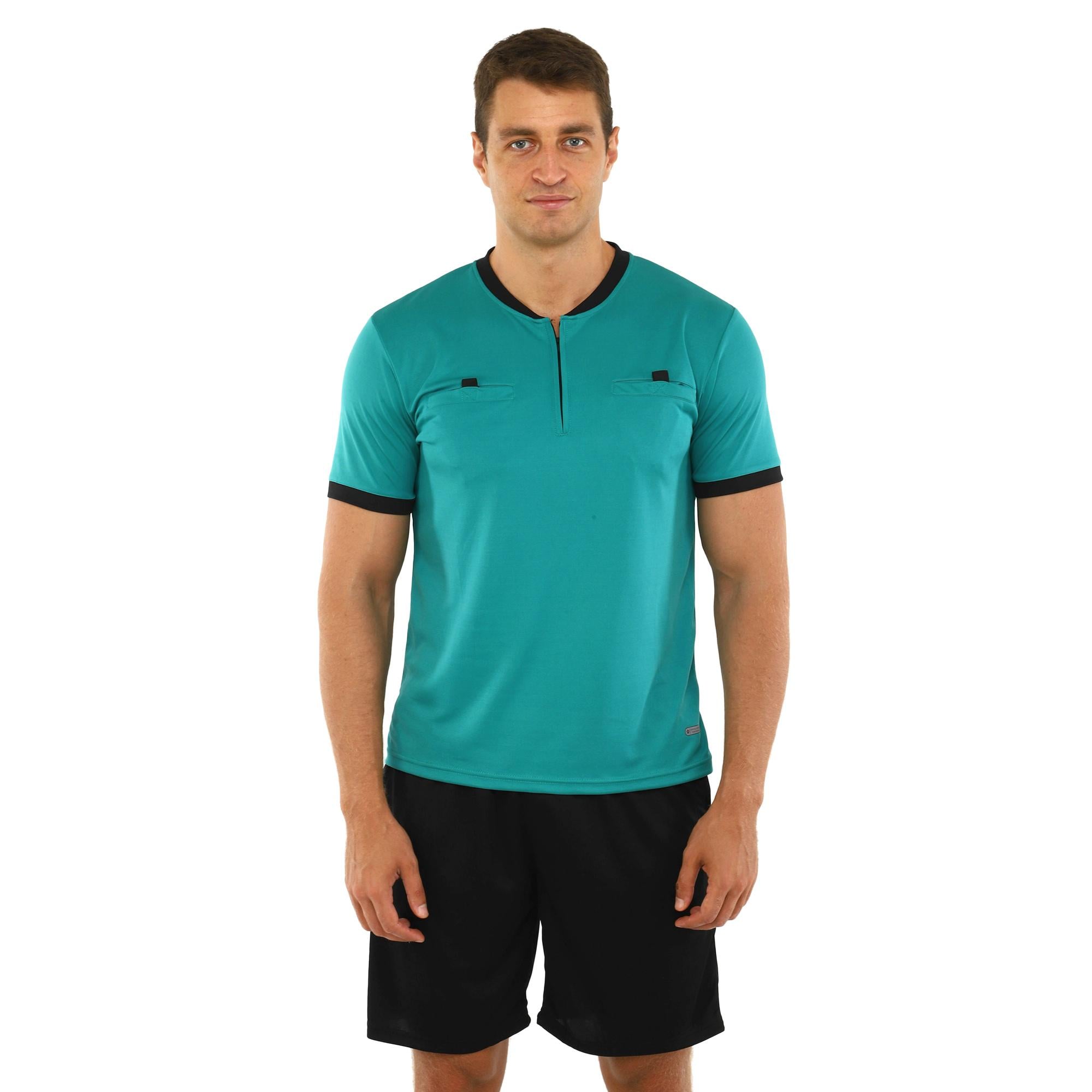 Форма футбольного судьи SP-Sport CO-581 футболка и шорты XL Мятный/Черный