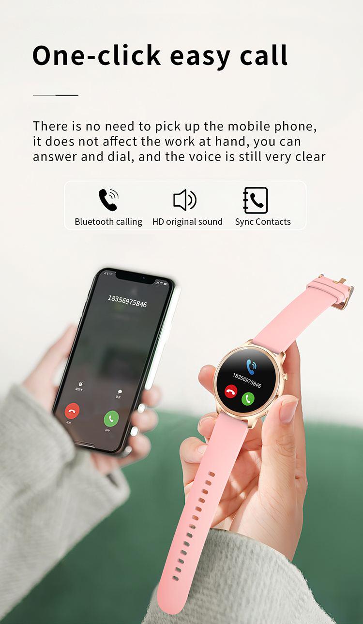 Смарт-годинник жіночий Lemfo T18 тонометр/пульсоксиметр 2 ремінці Gold - фото 14 Смарт-годинник жіночий Lemfo T18 тонометр/пульсоксиметр 2 ремінці Gold - фото 14