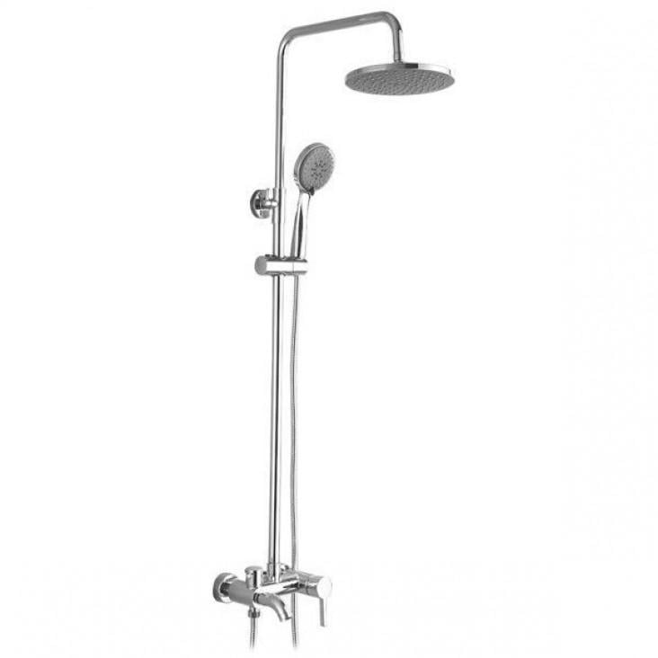 Душевая система с верхним душем Frap F2416 излил лейка 3 режима Хром (1033763)
