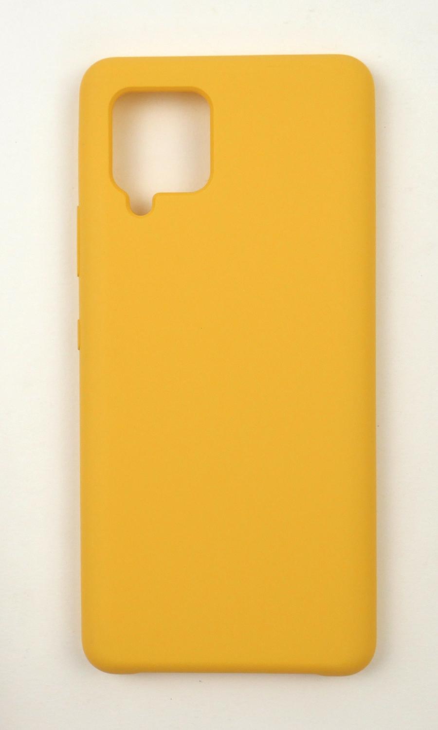 Чехол Jelly Silicone Case Samsung A42 Yellow (4)