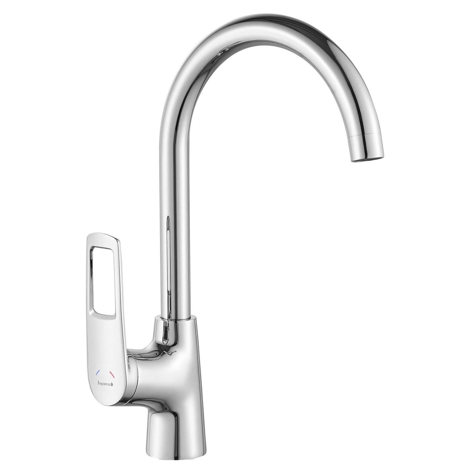 Смеситель для кухни Imprese ELIO f03407701AA однорычажный Хром (197549) Смеситель для кухни Imprese ELIO f03407701AA однорычажный Хром (197549)