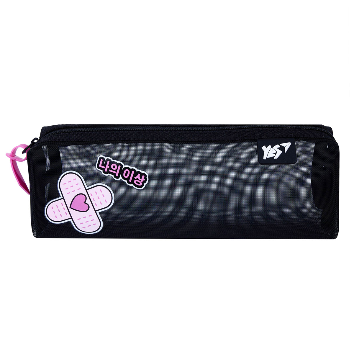 Пенал мягкий YES PH-34 My Idol 21х6х4 см Черно-розовый (533671)