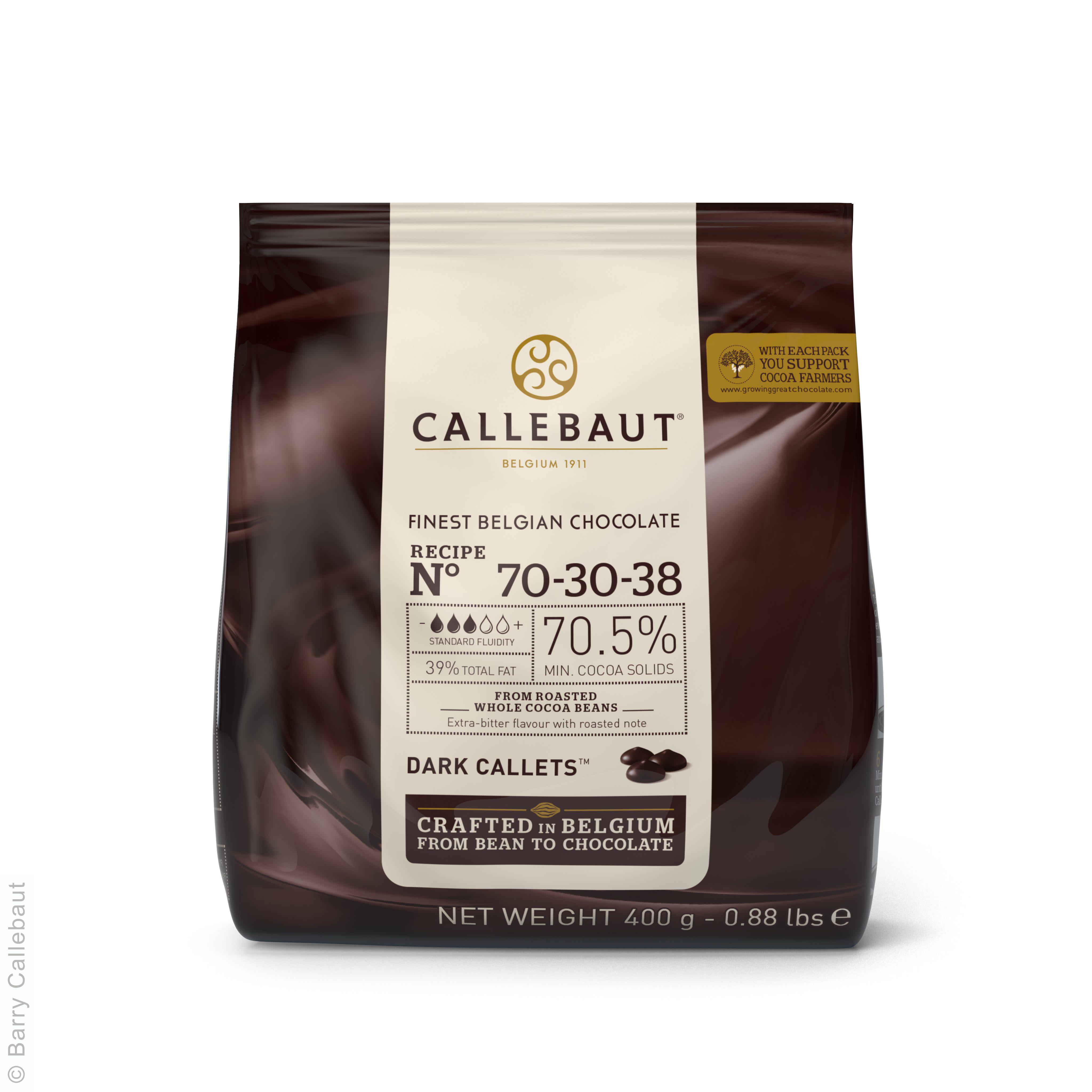 Шоколад темний Callebaut 70-30-38 70,5% 0,4 кг (11188)