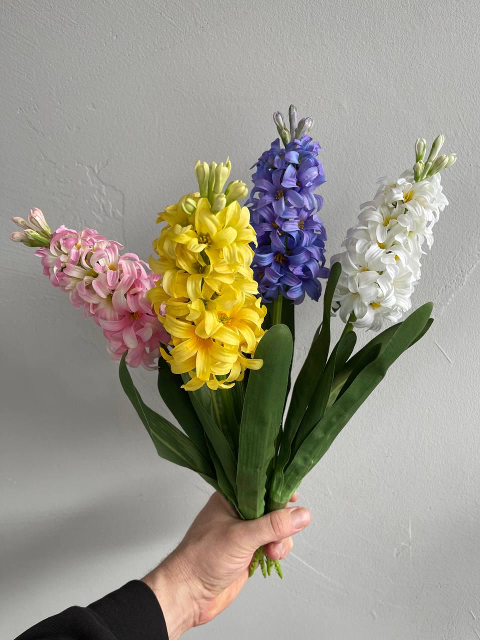 Гиацинт искусственный Желтый (0213) - фото 11