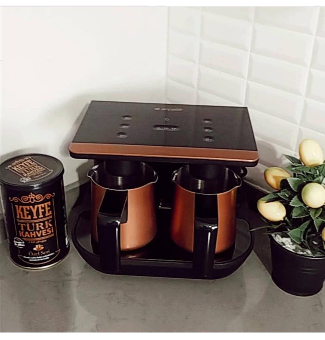 Кофеварка полуавтоматическая для турецкого кофе ARCELIK TKM 9961 B Черный (24916240) - фото 10