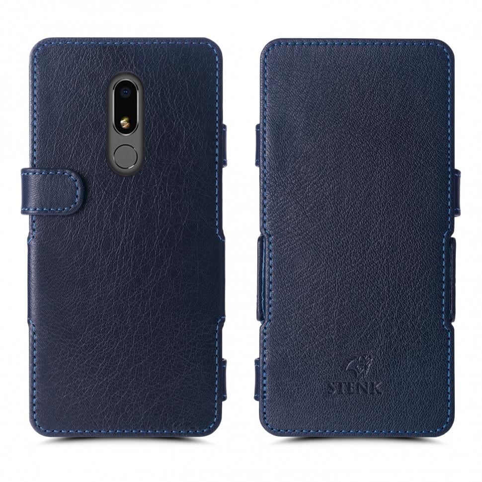Чехол книжка Stenk Prime для Meizu M8 lite Синий (66464)
