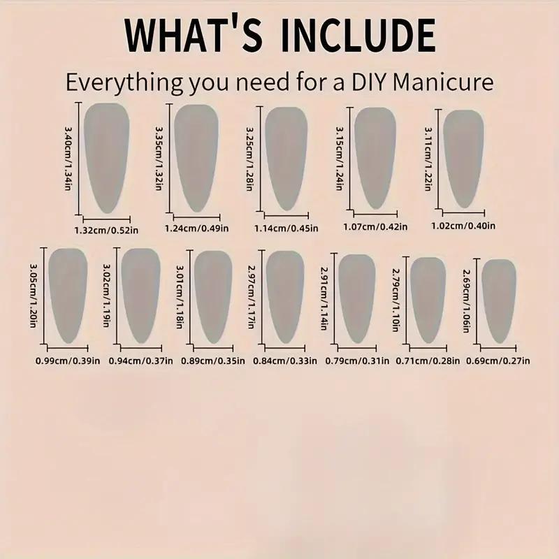 Накладные ногти длинные острой миндальной формы с клеевыми пластинами 24 шт. Красный (2789190703) - фото 10 Накладные ногти длинные острой миндальной формы с клеевыми пластинами 24 шт. Красный (2789190703) - фото 10