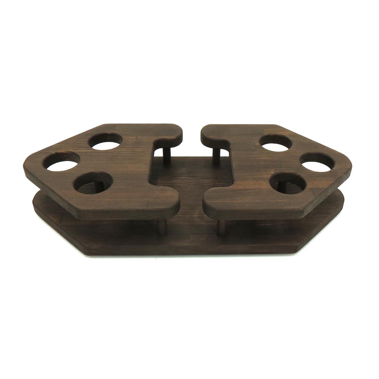 Підставка для чарок з дерева Тадео 40 Мокко (НБС-400610)