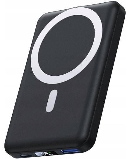 Повербанк AOGUERBE Magsafe 22,5 W 10000 mah Чорний (33159572)