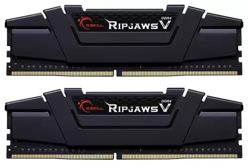 Память 8Gb x 2/16Gb Kit/DDR4/3600MHz/G.Skill Ripjaws V Black (F4-3600C18D-16GVK)