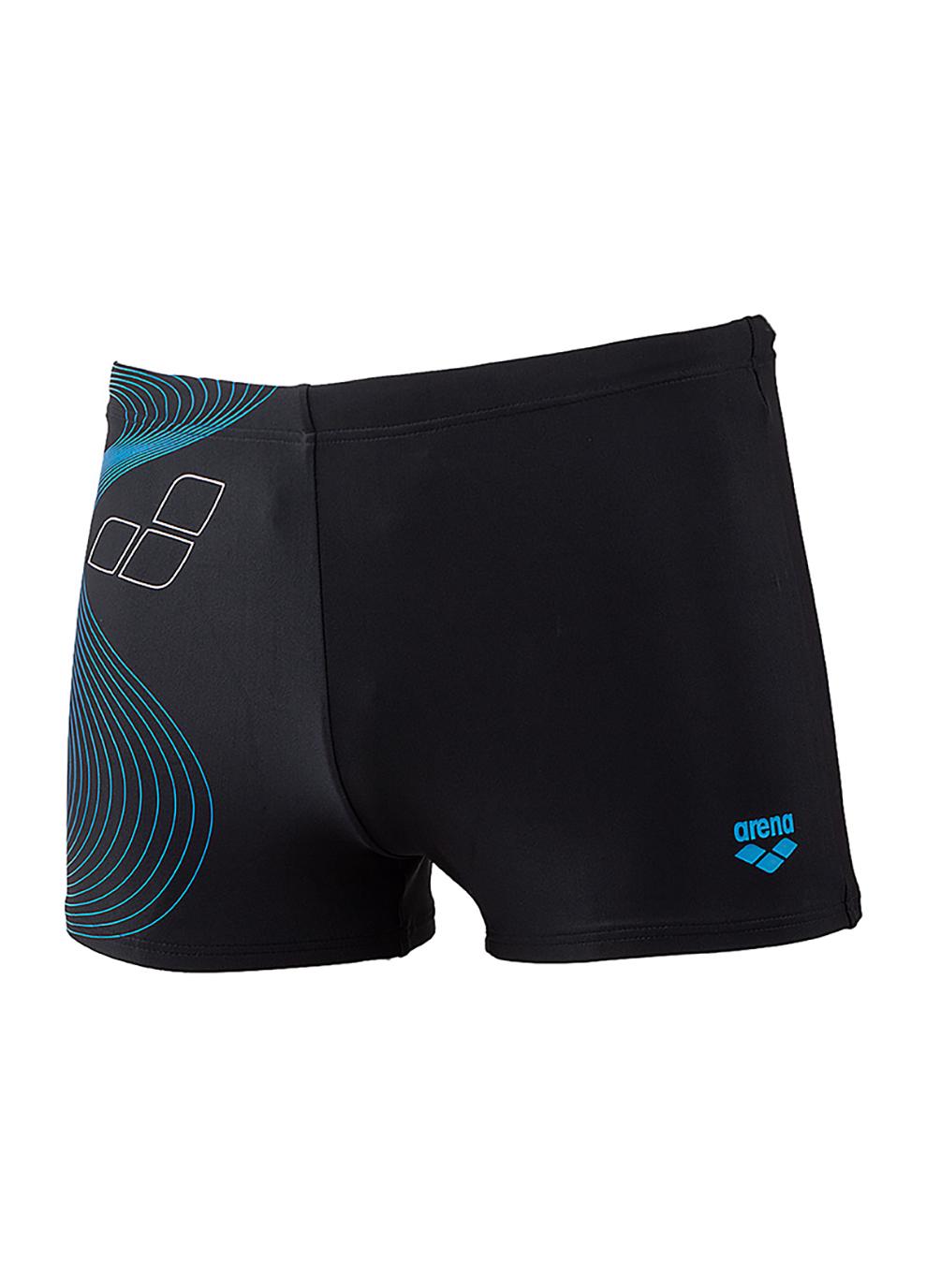 Плавки мужские Arena MEN'S SWIM SHORT GRAPHIC р. 95 Черный (005329-500 95)