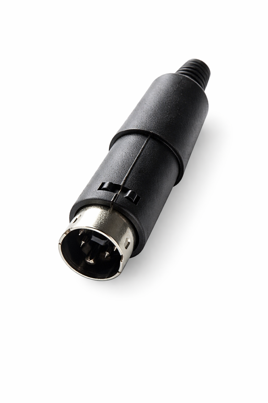 Штекер DIN mini 4P 1.0739B (1077)