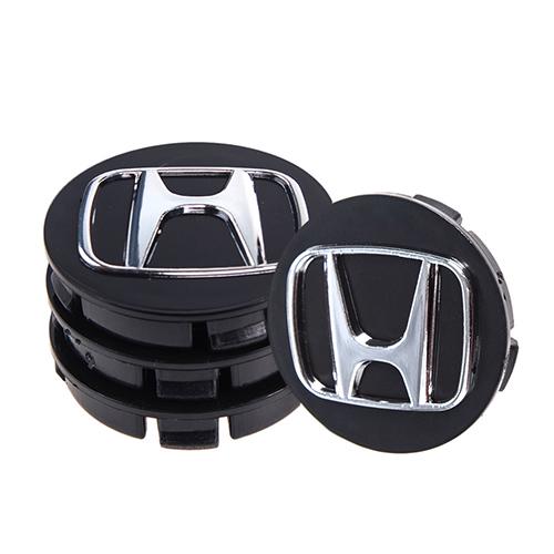 Заглушка колесного диска Honda 60х55 мм с эмблемой прямой (00000048755)