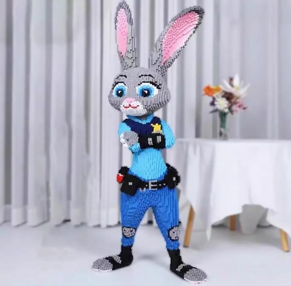 Конструктор Magic Blocks Джуди Хопс Зверополис 8000 деталей 67 см (9187)