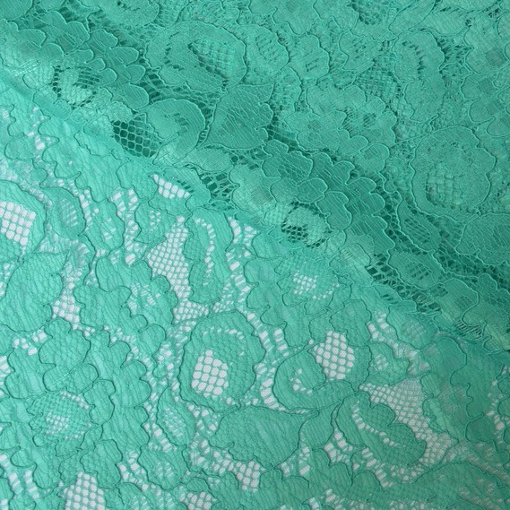 Ткань гипюр IDEIA Индонезия 2 1,45 м Бирюзовый (2200004108674)