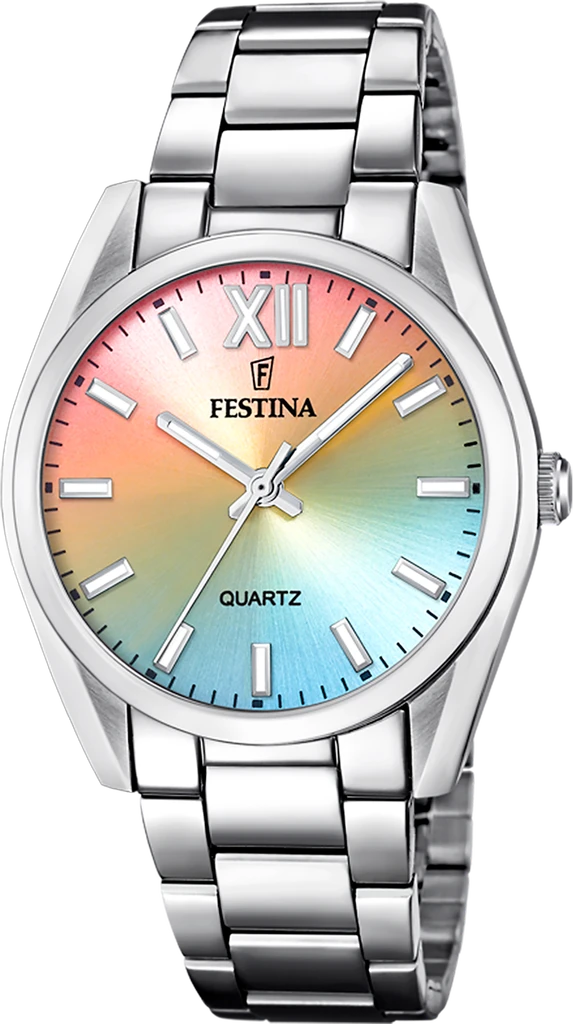 Наручные часы женские Festina F20622/H Boyfriend со стальным корпусом WR 50 м и цветным циферблатом Наручные часы женские Festina F20622/H Boyfriend со стальным корпусом WR 50 м и цветным циферблатом