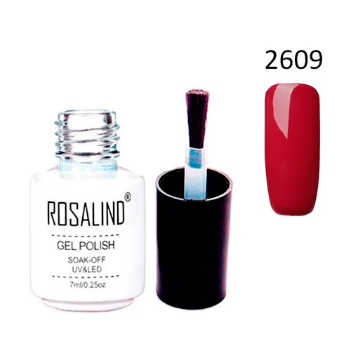 ᐉ Гель-лак для ногтей Rosalind 7 мл Шеллак 2609 Вишневый