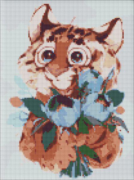 Алмазная мозаика Маленький джентльмен