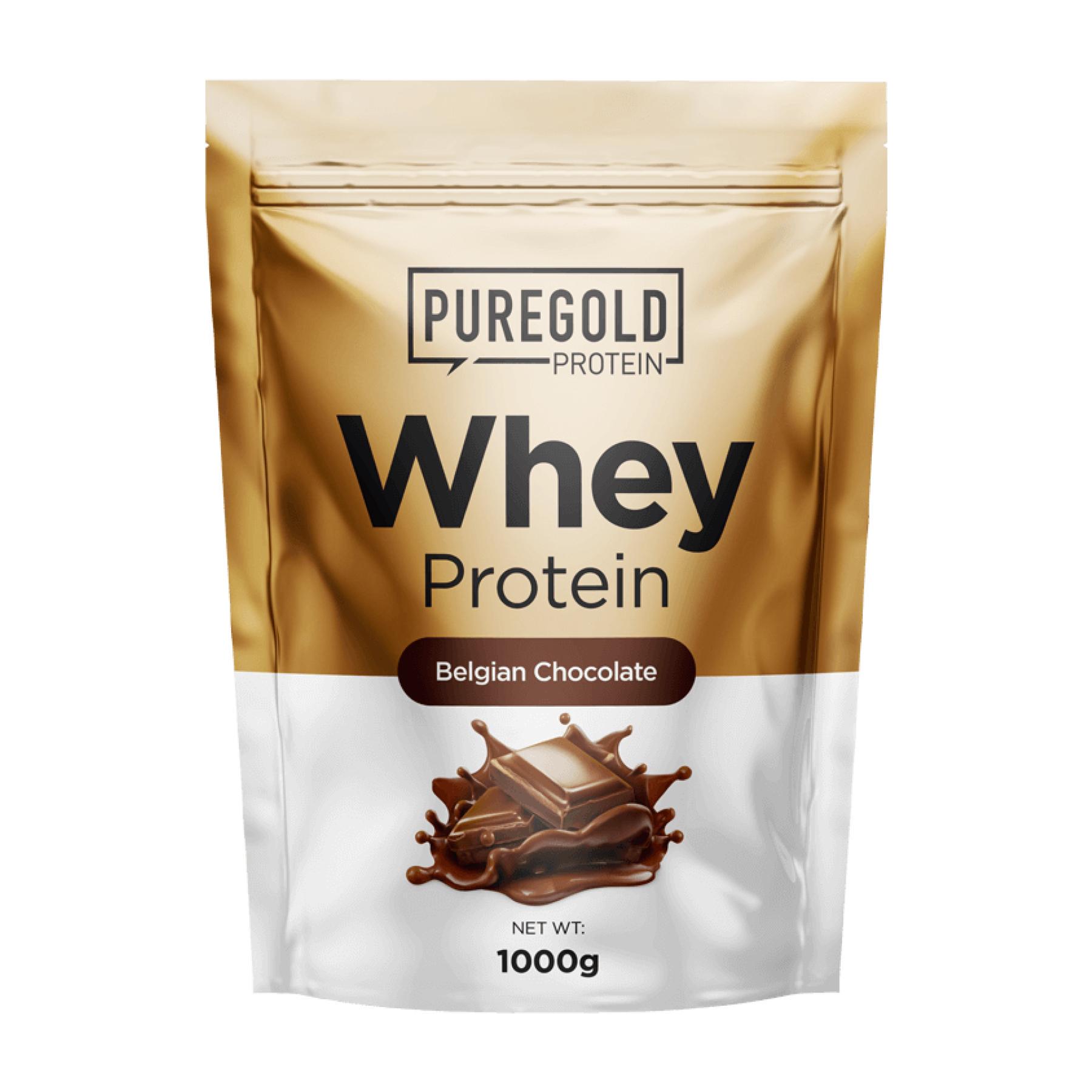Протеин сывороточный Whey Protein 1000 г Belgian Chocolate (2022-09-0583)