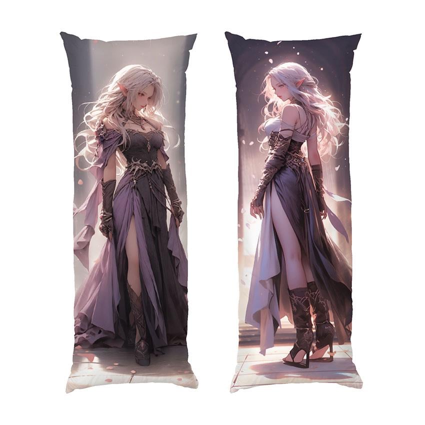 Подушка дакимакура Anime style Elf queen габардин 150х50 см (111846-3)