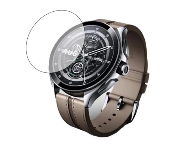 Стекло защитное HD Clear для смарт-часов Xiaomi Watch 2 Pro с рамкой для поклейки