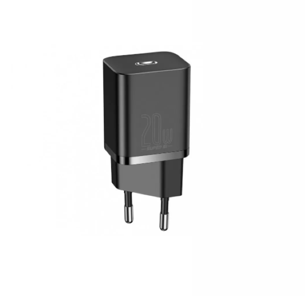 Мережевий зарядний пристрій Baseus Super Si Quick Charger 1C 20W Black (CCSUP-B01)