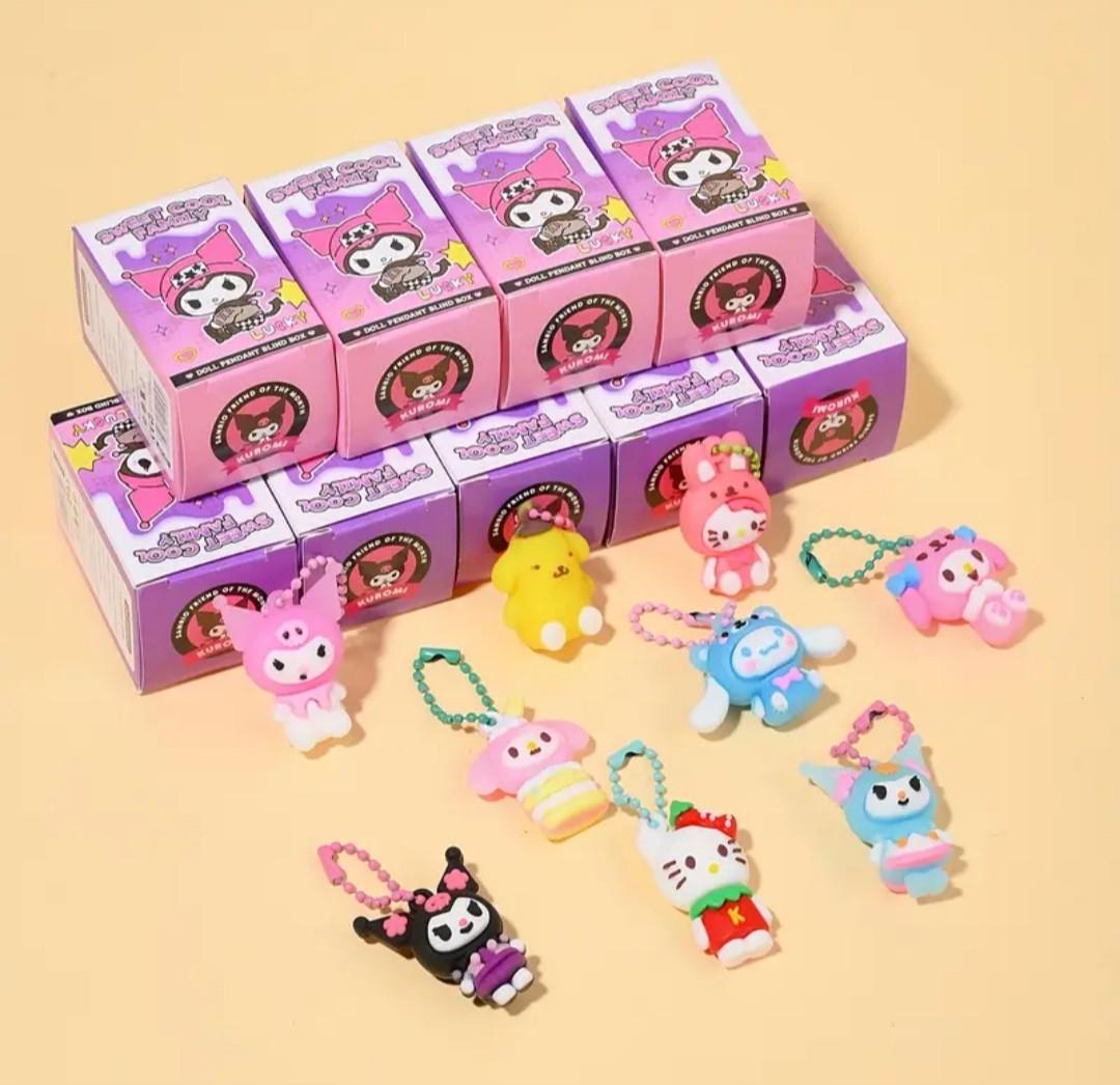Коробка-сюрприз Family Lucky Blind Box Sweet Cool з брелоком (27829561) - фото 4