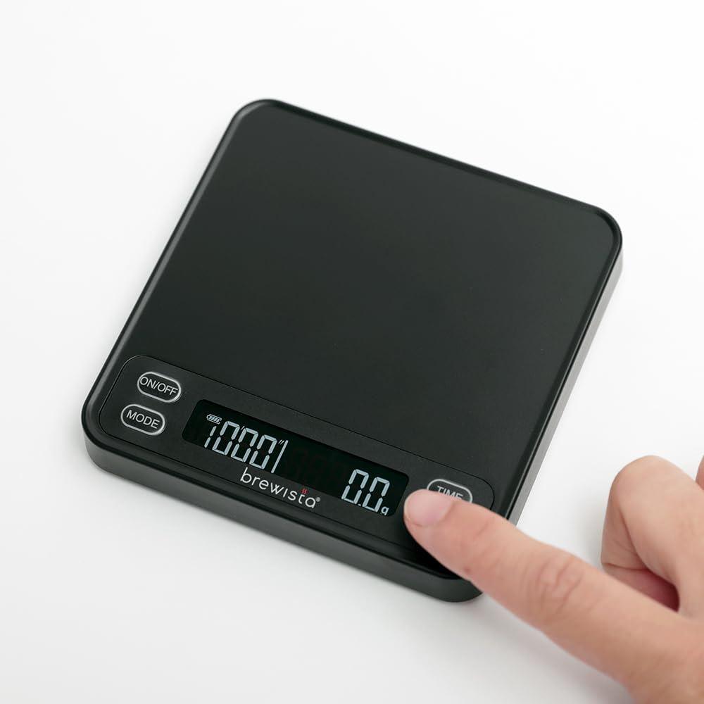 Весы электронные для кафе Brewista Smart Scale III поколение для эспрессо с USB/с таймером для приготовления кофе (BSSRB3) - фото 2